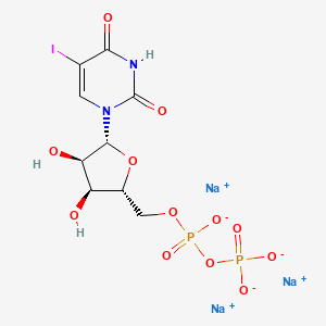Chemical structure of MRS 2693 trisodium salt