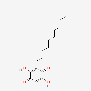 Chemical structure of Embelin