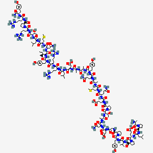 Chemical structure of Pancreatic Polypeptide