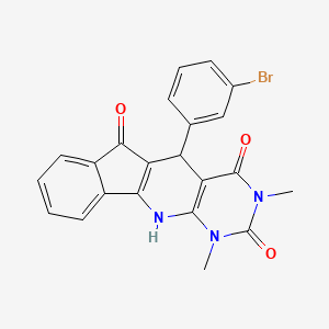 Chemical structure of BPIPP