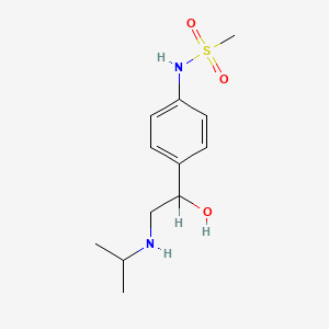Chemical structure of Sotalol