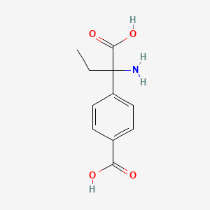 Chemical structure of E4CPG