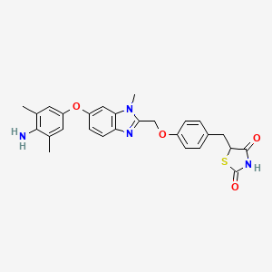 Chemical structure of Inolitazone