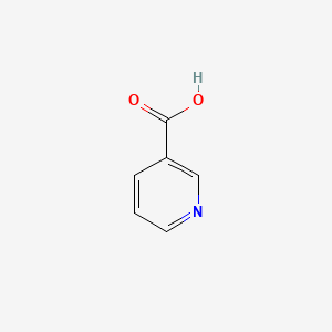 Chemical structure of Nicotinic Acid