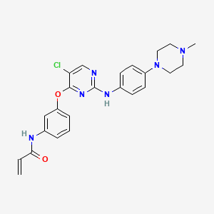 Chemical structure of WZ3146
