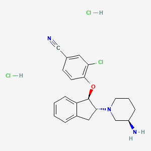 Chemical structure of TRPC6 inhibitor