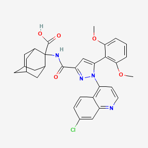 Chemical structure of SR 48692