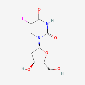 Chemical structure of Idoxuridine