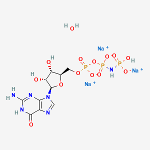 Chemical structure of Guanylyl Imidodiphosphate