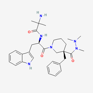 Chemical structure of Anamorelin