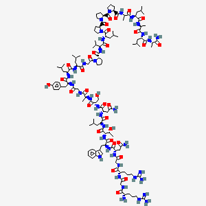 Chemical structure of M 1145