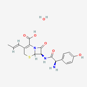 Chemical structure of Cefprozil hydrate