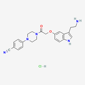 Chemical structure of Donitriptan hydrochloride