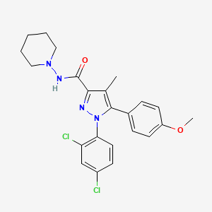 Chemical structure of NIDA 41020