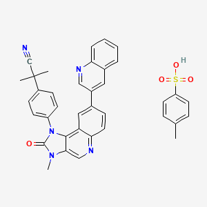 Chemical structure of BEZ235 Tosylate