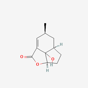 Chemical structure of Galiellalactone