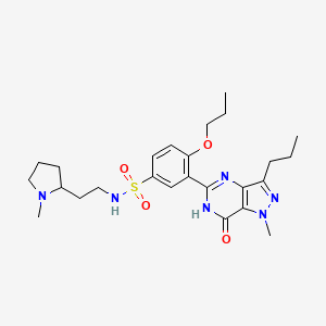 Chemical structure of Udenafil
