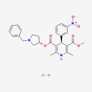 Chemical structure of Barnidipine Hydrochloride