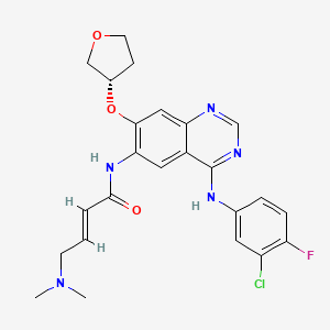 Chemical structure of Afatinib