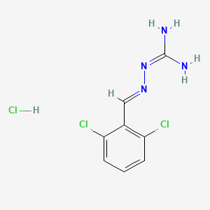 Chemical structure of Guanabenz (hydrochloride)