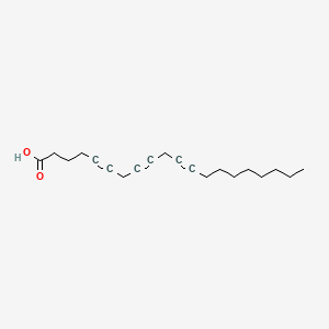 Chemical structure of 5,8,11-Eicosatriynoic Acid