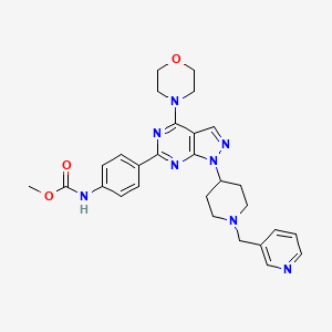Chemical structure of WYE-687