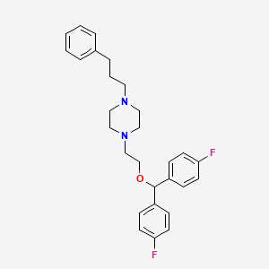 Chemical structure of Vanoxerine
