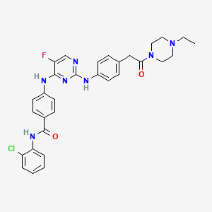 Chemical structure of Aurora A Inhibitor I