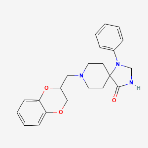 Chemical structure of Spiroxatrine