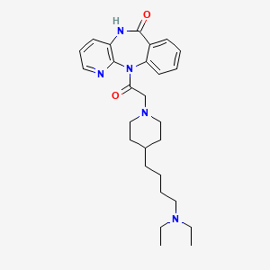 Chemical structure of AQ-RA 741