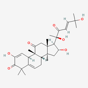 Chemical structure of Cucurbitacin I
