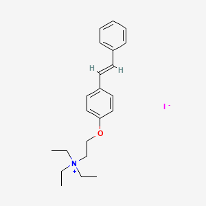 Chemical structure of MG 624