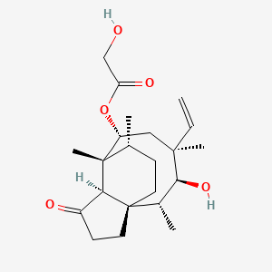 Chemical structure of Pleuromutilin