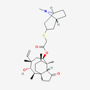 Chemical structure of Retapamulin