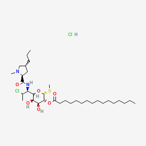 Chemical structure of Clindamycin palmitate HCl