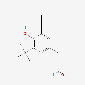 Chemical structure of CGP 13501