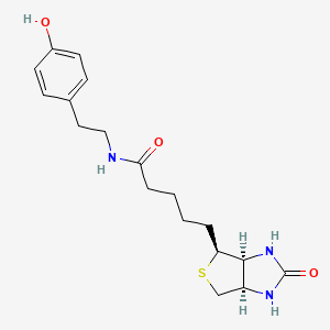 Chemical structure of Biotin-tyramide