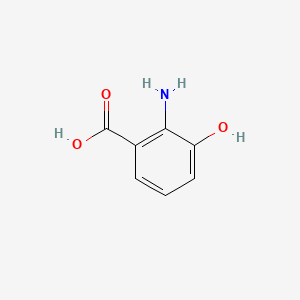 Chemical structure of 3-Hydroxyanthranilic Acid
