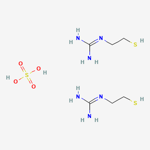 Chemical structure of MEG (sulfate)