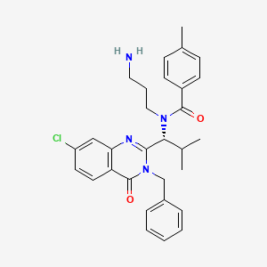 Chemical structure of Ispinesib