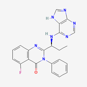Chemical structure of Idelalisib