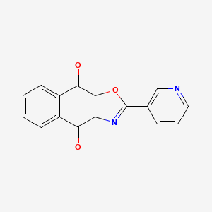 Chemical structure of SJB3-019A