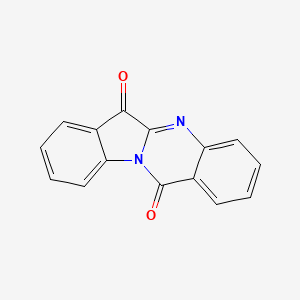 Chemical structure of Tryptanthrin