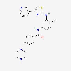Chemical structure of Masitinib