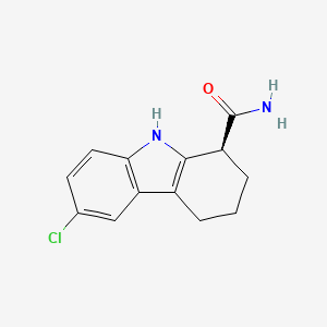 Chemical structure of EX-527 S-enantiomer