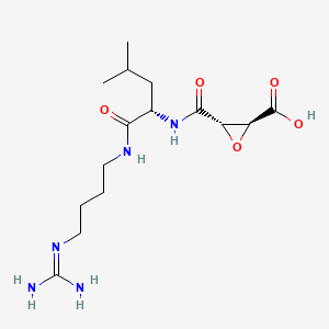 Chemical structure of E-64