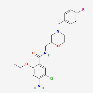Chemical structure of Mosapride