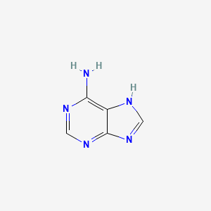 Chemical structure of Adenine