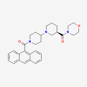Chemical structure of CP-640186