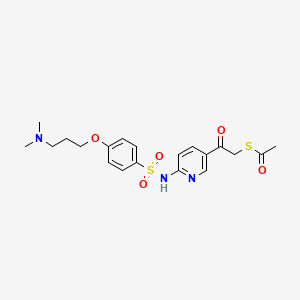 Chemical structure of KD 5170